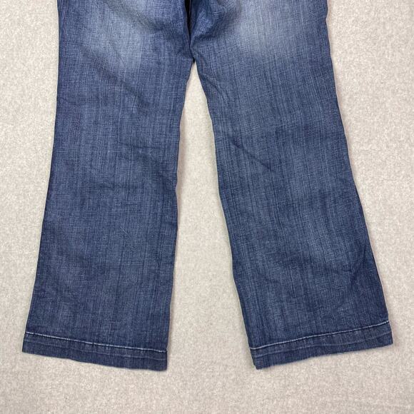 Ariat Women's Trouser 32S Mid Rise Stretch Ella Wide Leg Jean - Picture 8 of 12